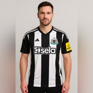Adidas Newcastle United Home soccer Jersey 2023/24 men’s size 2XL slim fit white
